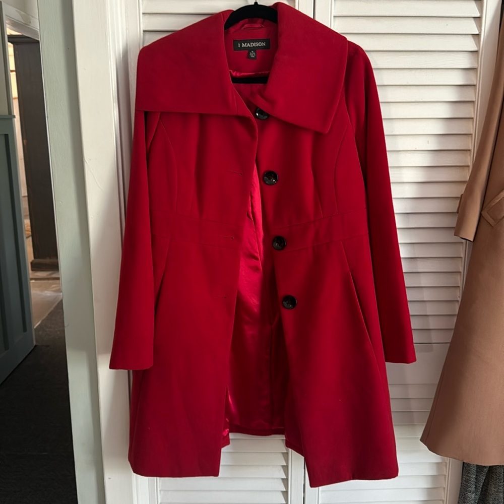 Peacoat red by I Madison size Medium